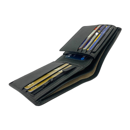 Smooth Top Grain Billfold Wallet # 1244S-ZIP